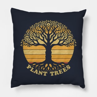 Plant Trees Pillow