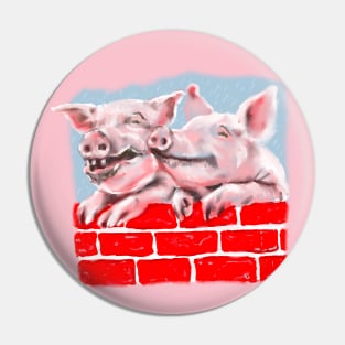 Playful Piggies Pin
