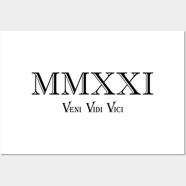 Veni vidi vici' Poster, picture, metal print, paint by Markus