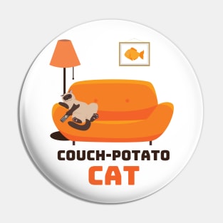 couch-potato cat Pin