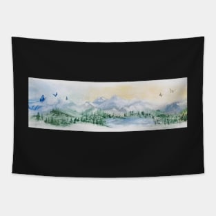 Mountain View Tapestry