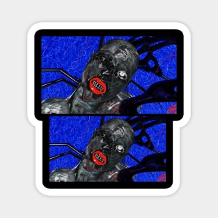 Web Human CREEP 3D Horror Art Magnet