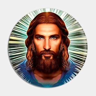 Christ's radiance of love Pin