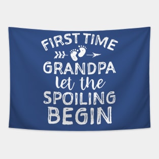 first time grandpa let the spoiling begin Tapestry