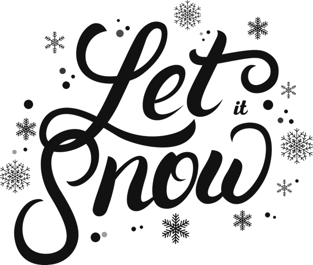 Let it snow Kids T-Shirt by Gluten Free Traveller