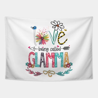 Love Being Called Glamma Happy Mother's Day Tapestry