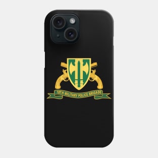 18th Military Police Brigade w Br - Ribbon Phone Case