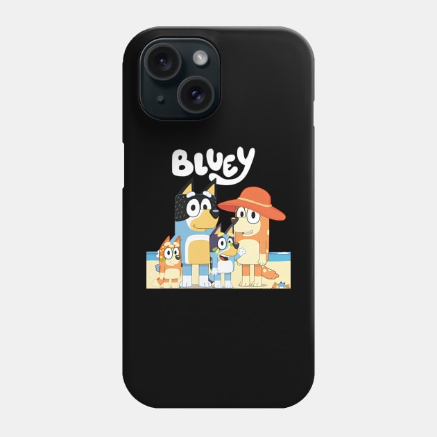 Bluey The Beach Phone Case by ExpresYourself