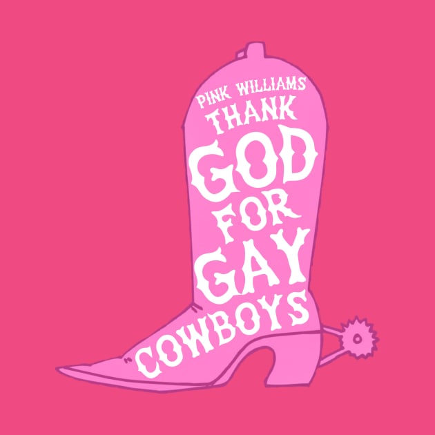 Gay Cowboy Boot by Pink's Mercantile  