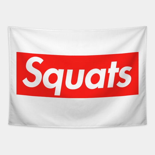 Squats Tapestry by Lord Teesus