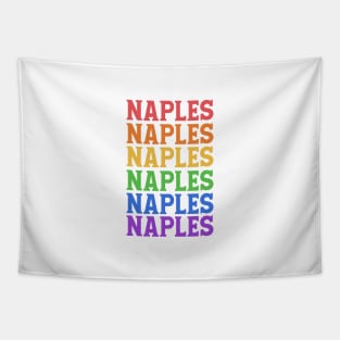 NAPLES COLORFUL SOUVENIR Tapestry