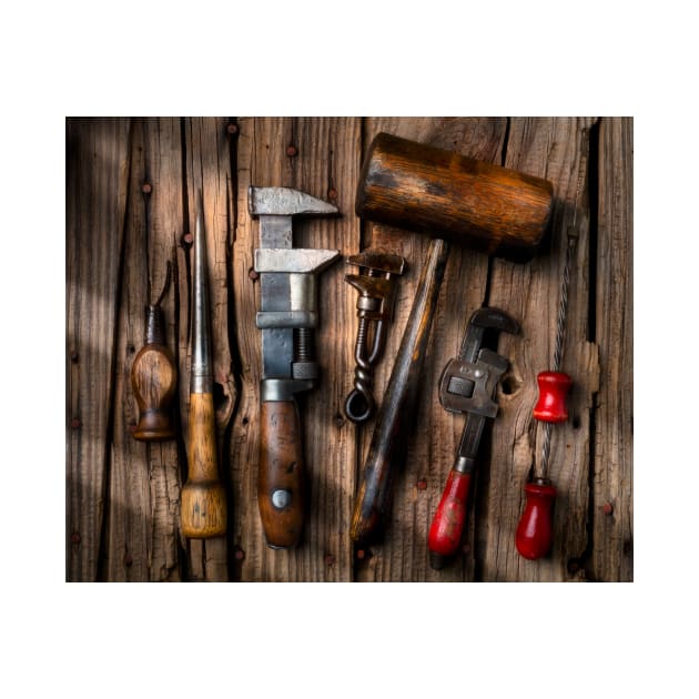 Old Workmans Tools by photogarry