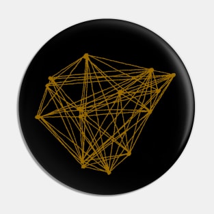 Intersecting Points Pin