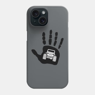 Wave Hand Monster Truck Phone Case