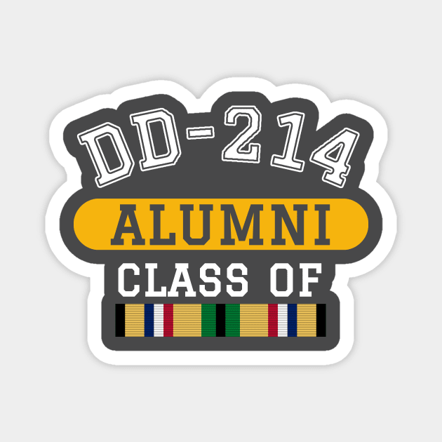 DD-214 Alumni Class of Desert Storm Veteran Pride Magnet by Revinct_Designs