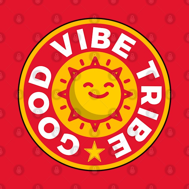 Good Vibe Tribe, Joyful Smiling Sun by Kcaand