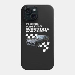 Mustang 428 Cobra Jet - there ain't no substitute for cubes Phone Case