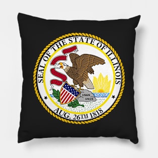 Seal of the State of Illinois Pillow