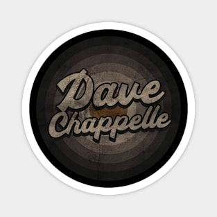 RETRO BLACK WHITE - Dave Chappelle Magnet