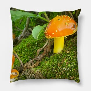 Amanita Village Pillow