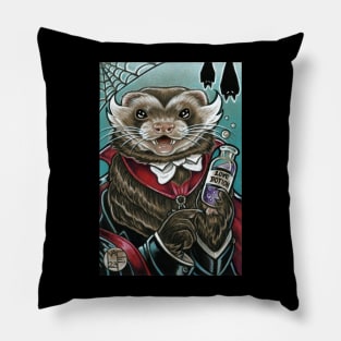 Grandpa Munster Ferret Pillow