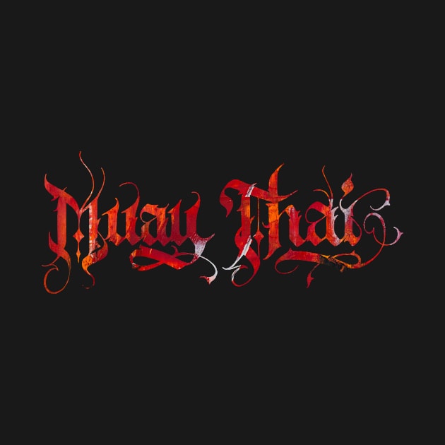 Muay Thai Logo by Pokutnii