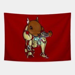 Iron Squirrel Tapestry