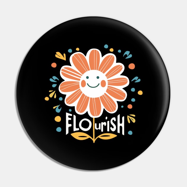 Flourish Pin by Qasim