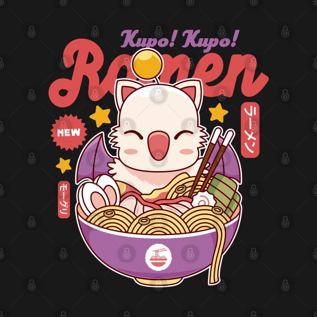 Moogle Kupo Ramen by Lagelantee