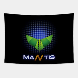 MANTIS w/text Tapestry