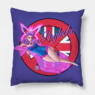 British Psylocke Bombshell Pillow