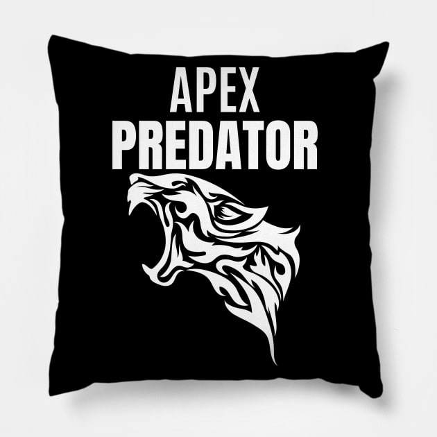 Apex Predator - panther Pillow by RIVEofficial