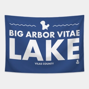 Vilas County, Wisconsin - Big Arbor Vitae Lake Tapestry