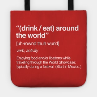 Drink Around The World Definition Tote