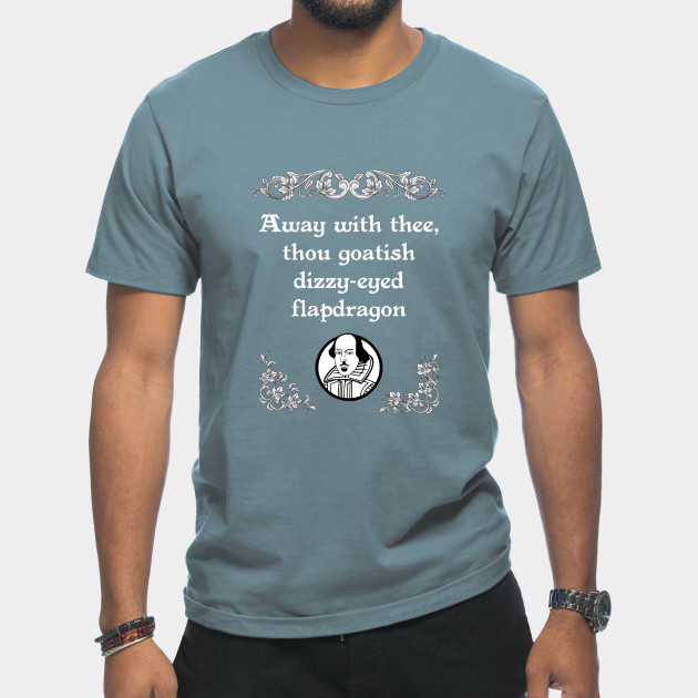 Disover Shakespearean Insult Goatish Dizzy-Eyed Tee - Shakespeare Insult - T-Shirt