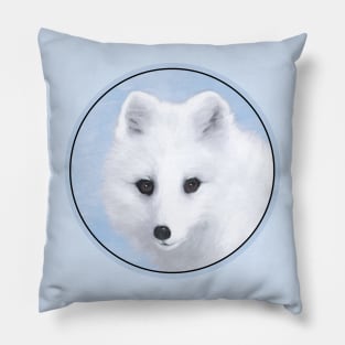 Arctic Fox Pillow