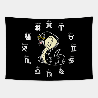 Year of the Snake Chinese Zodiac Animal Tapestry