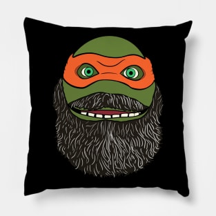 Hipster Mutant Ninja Turtle Pillow