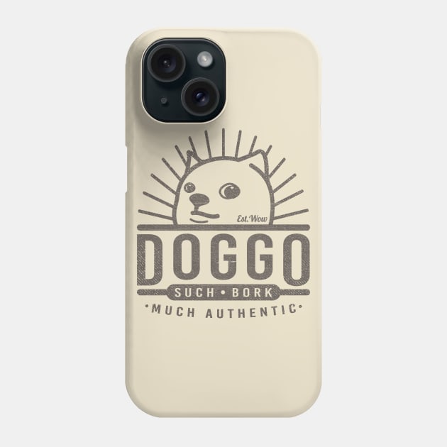 Much Logo Wow Phone Case by BeanePod