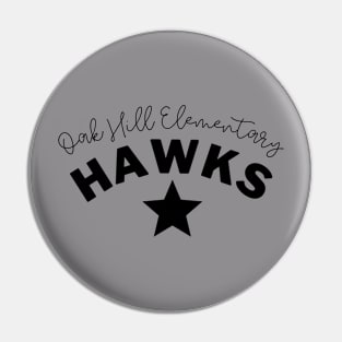 Oak Hill Hawks Pin