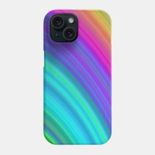 Color Spectrum Spiral Phone Case