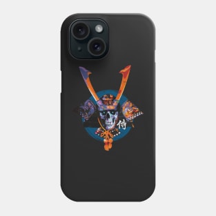 Grinning Samurai Skull Phone Case