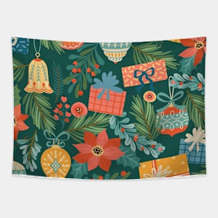 Christmas tree Tapestry