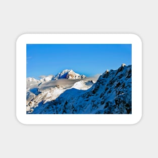 Mont Blanc Les Arcs French Alps France Magnet