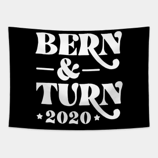 Bern & Turn 2020. Bernie Sanders 2020 and Nina Turner as VP Tapestry