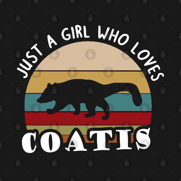 Coati girls coati women gift love by FindYourFavouriteDesign