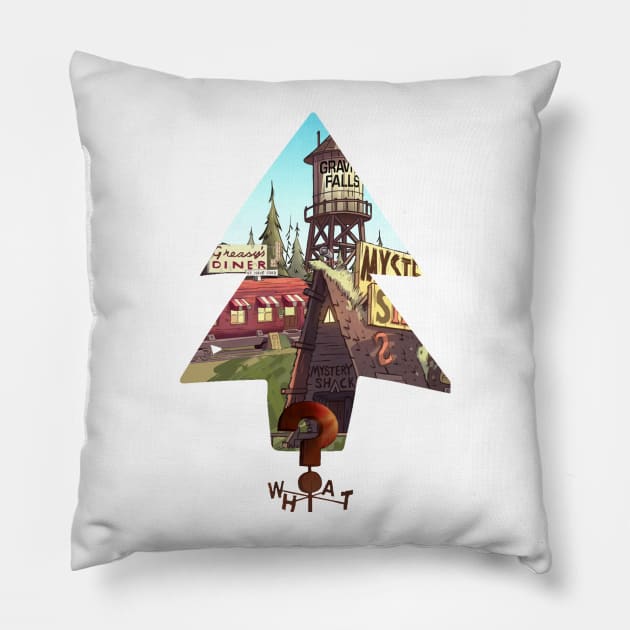 Gravity Falls Pillow by bryant114