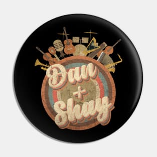 Music Tour Vintage Retro // DAN + SHAY Pin