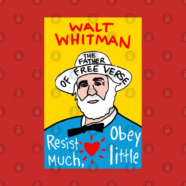 Walt Whitman by krusefolkart