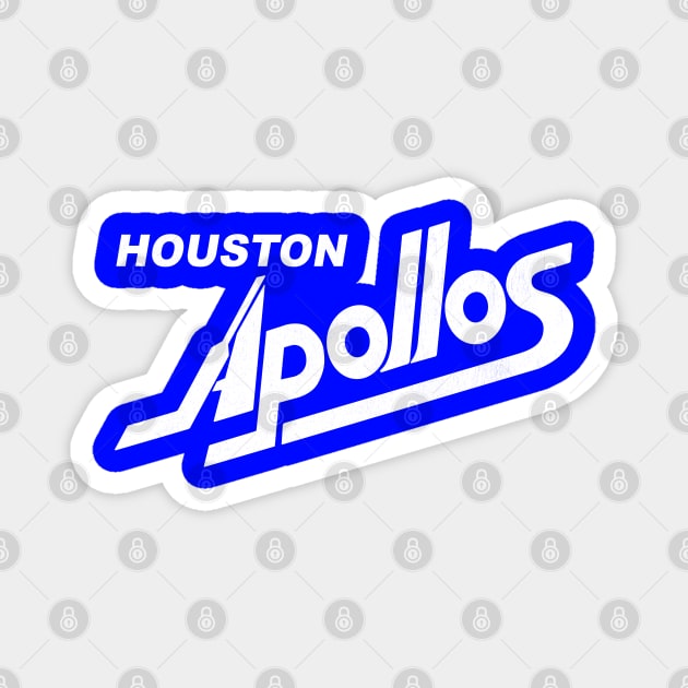 Defunct Houston Apollos Hockey 1979 Magnet by LocalZonly